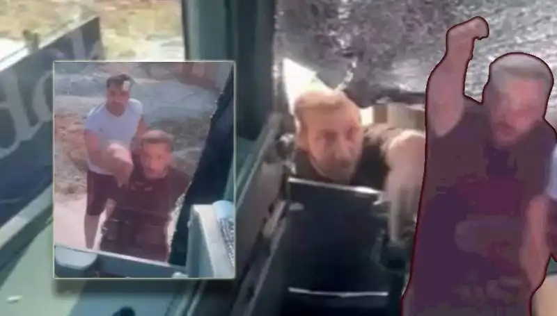 Turistleri Taşıyan Otobüse Taşlı Saldırı: Korku Dolu Anlar Yaşandı