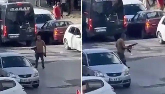 Başakşehir'de Pompalı Tüfekle Sokakları Kapatan Kişi Mahalleliyi Korkuttu