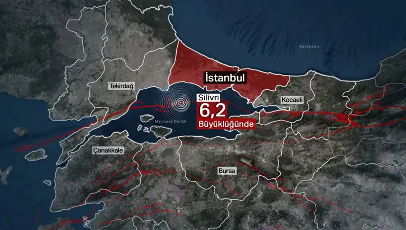 İstanbul'da 6,2 Büyüklüğünde Deprem: Şehrin Kalbi Sallandı