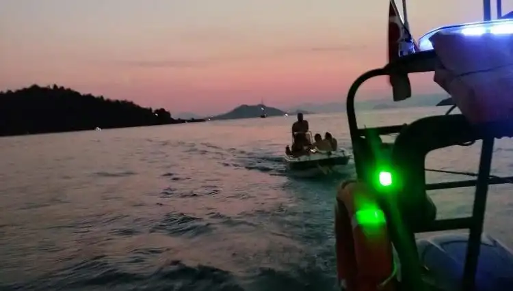 Fethiye Açıklarında Sürüklenen Tekne Kazası: 4 Kişi Kurtarıldı
