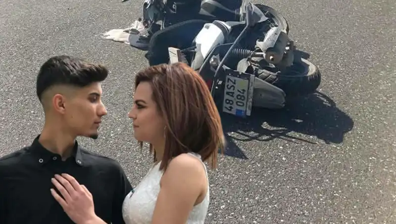 Genç Çiftin Motosiklet Kazası: Hayallerine Kısa Sürede Veda Edildi