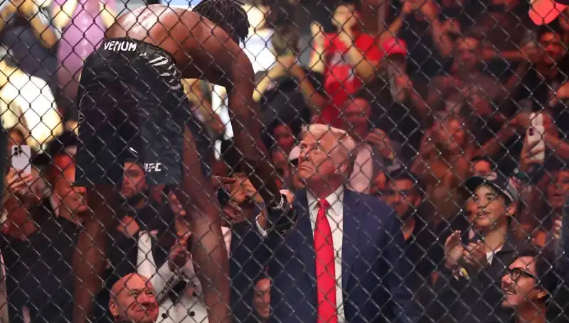 Trump Beyaz Saray Bahçesinde İlk Kez UFC Maçı Düzenleyecek