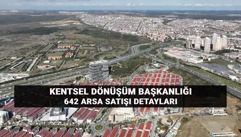 Kentsel Dönüşüm Başkanlığı’nın 642 Arsa Satışı: Açık Artırma Tarihleri ve Detayları
