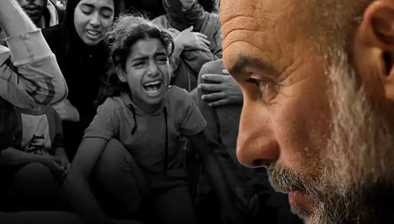 Pep Guardiola, Gazze'deki Acıyı Vücudunda Hissediyor: Futbol ve İnsanlık Meselesi