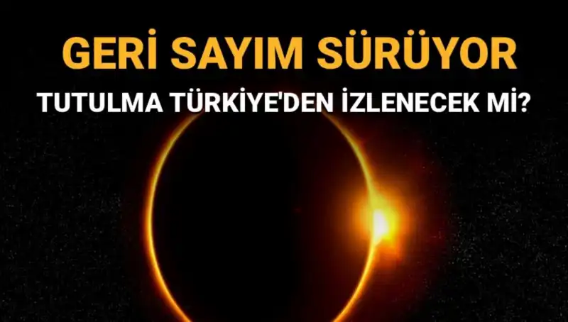 Eylül Ayındaki Güneş Tutulması: Türkiye'den İzlenebilecek mi?
