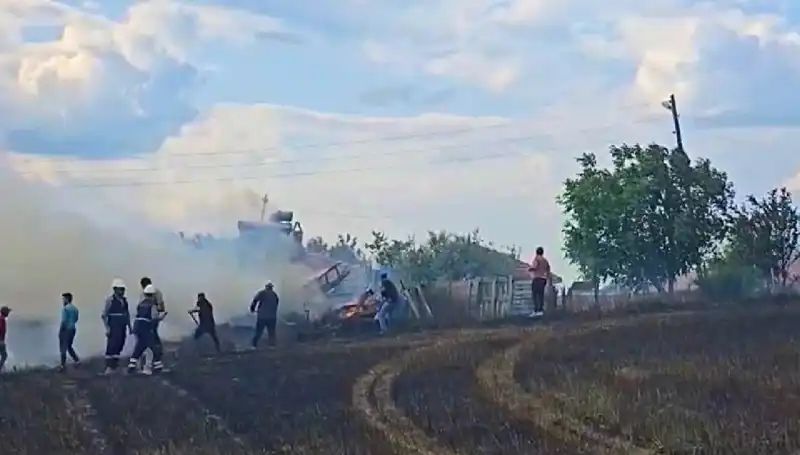 Tarlayı Kundaklayan Şüpheli, 96 Saat Sonra Polisi Harekete Geçirdi!