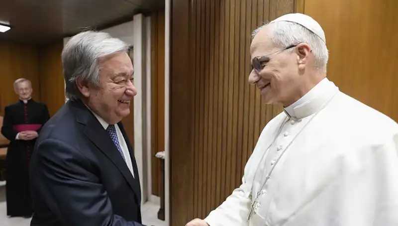 Papa Leo ve Guterres'in Tarihi Buluşması: Dünya Barışı İçin Yeni Bir Adım mı?