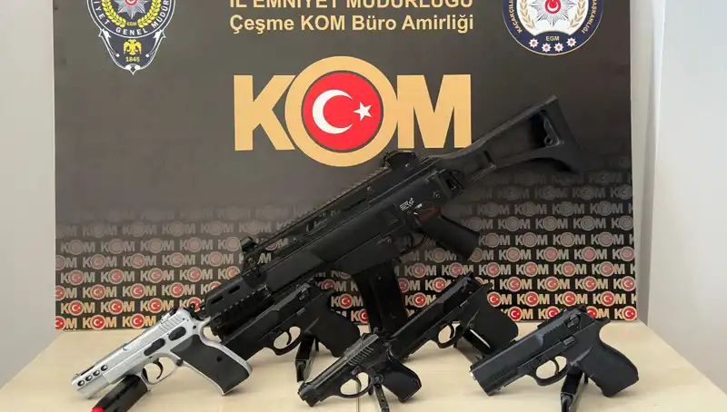 Çeşme'de Suç Örgütüne Yönelik Şok Operasyon: 3 Kişi Tutuklandı