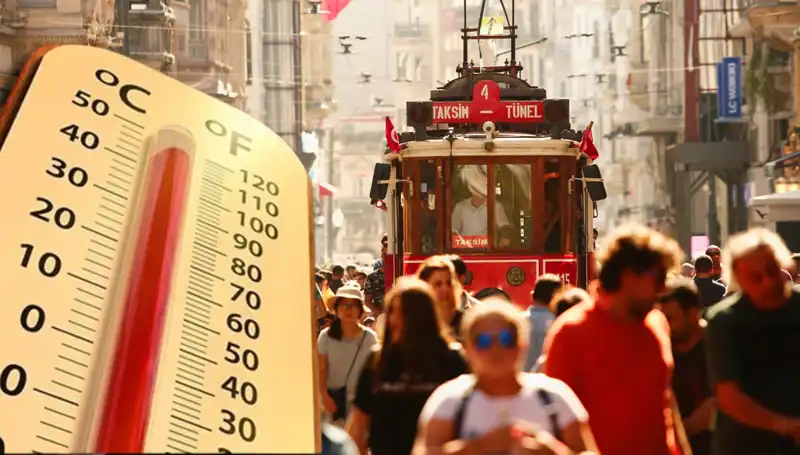 İstanbul'da Hava Sıcaklıkları Yükseliyor: Pazar Günü Yağmur Bekleniyor