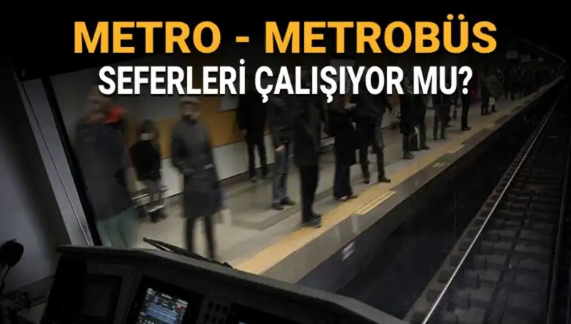 İstanbul’da Ulaşımda Zorluklar: Metrobüs ve Metro Çalışıyor mu?