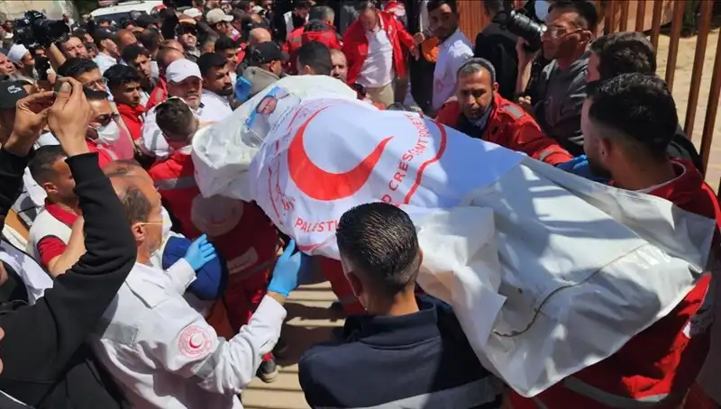 Gazze’deki Katliamın Otopsi Raporu: Sağlıkçılar Başından Vurulmuş