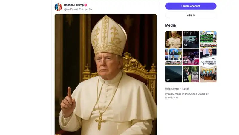 Trump’ın Papalık İlişkisi: Kendi Fotoğrafı ile Dikkatleri Üzerine Çekti