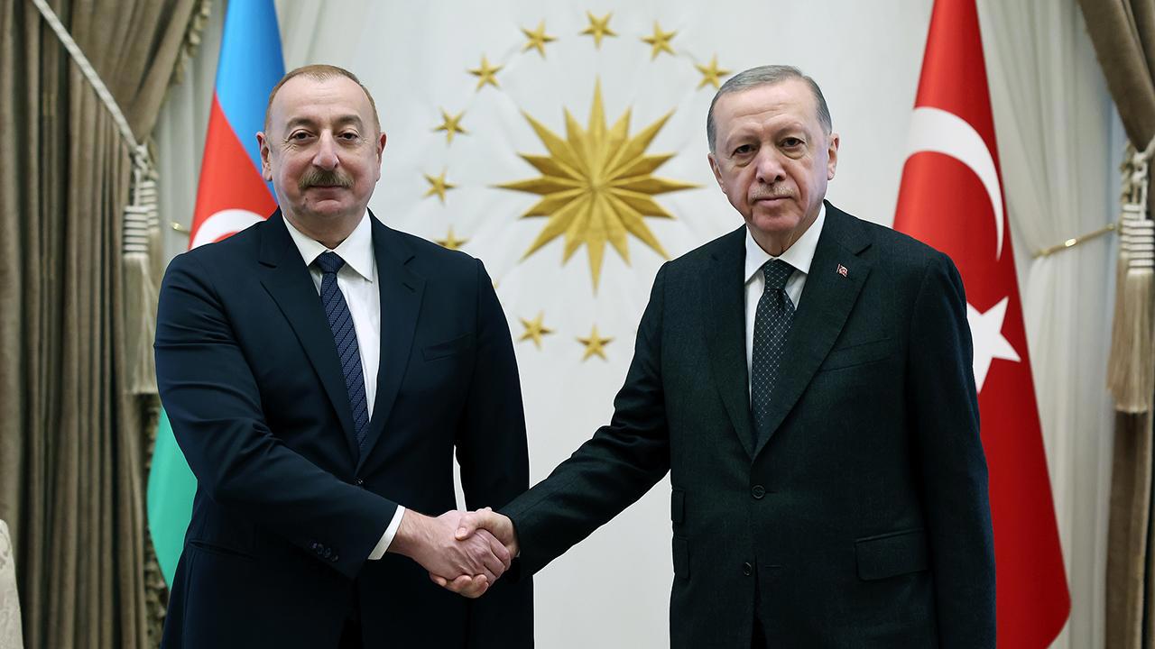 Cumhurbaşkanı Erdoğan ve Aliyev Görüşmesi