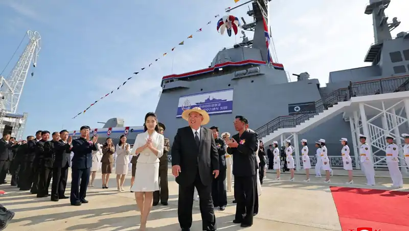 Kuzey Kore’den Denize Açılacak 5 Bin Tonluk Yeni Destroyer Projesi