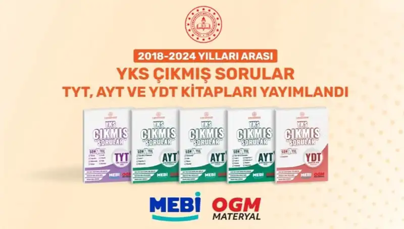 MEB, 2018-2024 YKS Çıkmış Sorularını Çözüm Videolarıyla Yayınladı!
