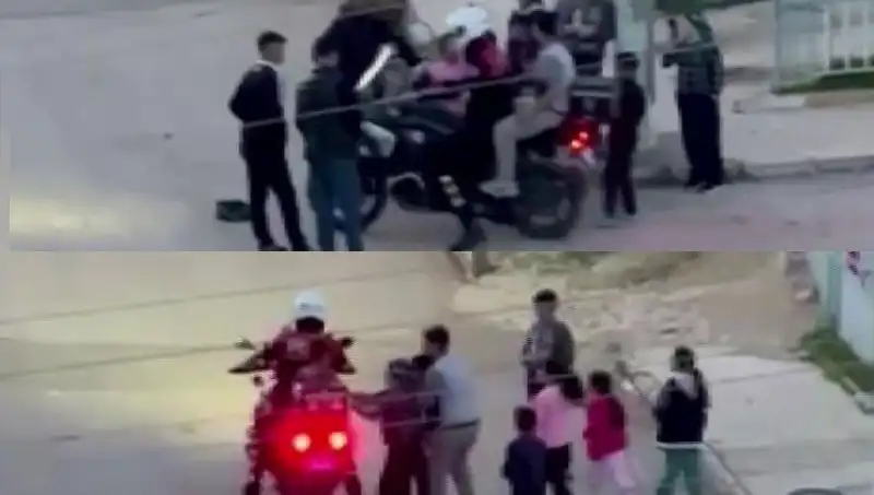 Polis Memurunun Sıradışı Jestleri: Çocukları Motorsikletle Mutlu Etti
