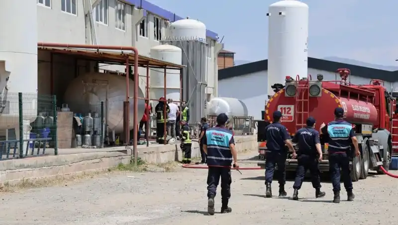 Elazığ’daki Gaz Dolum Tesisinde Şiddetli Patlama: Can ve Mal Kaybı Endişesi