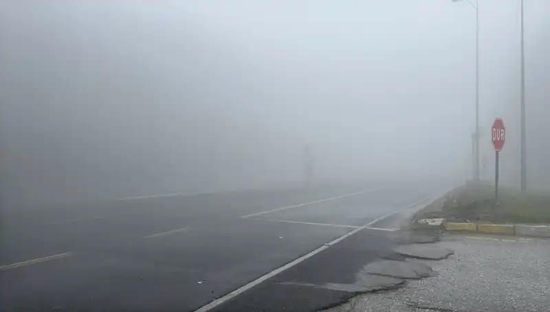 Bolu Dağı'nda Görüş Mesafesi Düşen Sis Kazalara Neden Oluyor