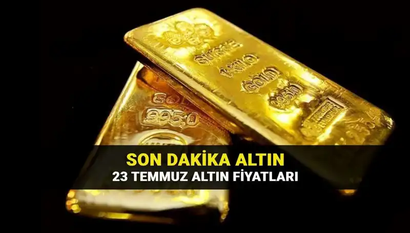 23 Temmuz'da Altın Fiyatları: Gram ve Çeyrek Altın Ne Kadar Oldu?