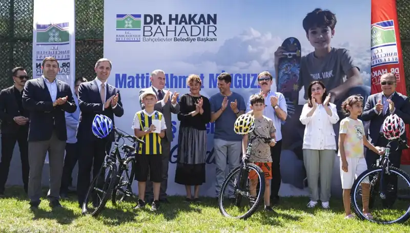 Bahçelievler'de Gençlerin Yeni Cenneti: Mattia Ahmet Minguzzi Skate Parkı Açıldı