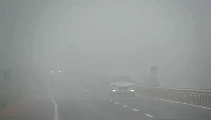 Tekirdağ'da Yaşanan Yoğun Sis Hayatı Olumsuz Etkiledi